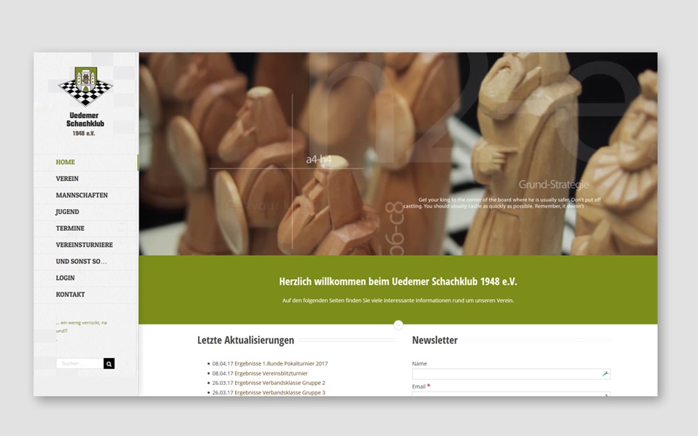 Uedemer Schachklub Webseite